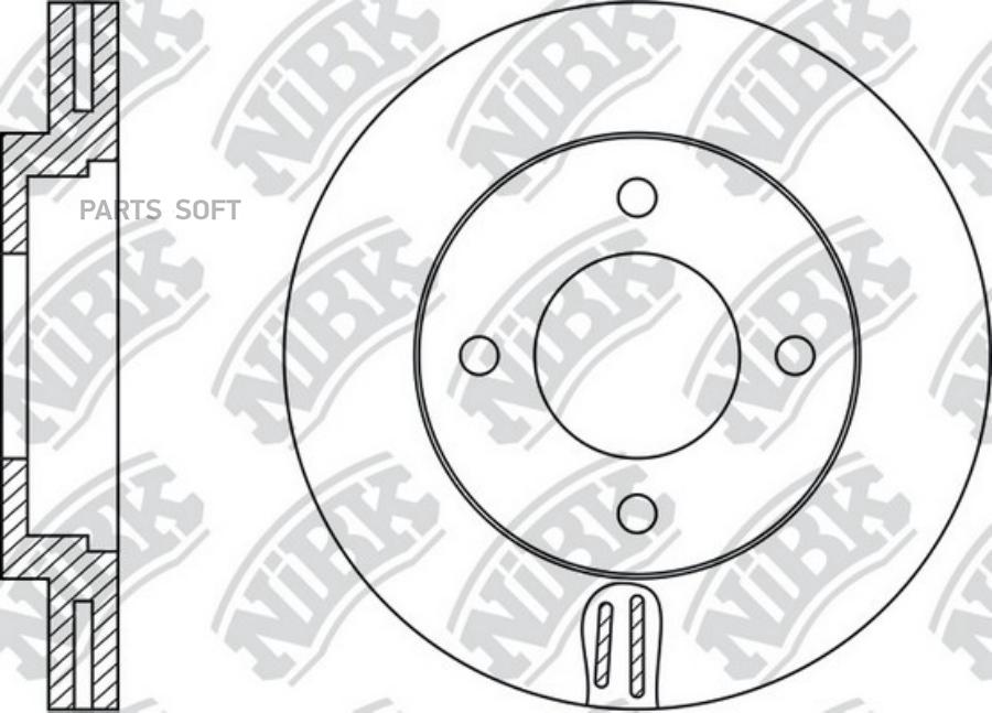 

Диск тормозной toyota liteace 10.86-02.99 rn1533