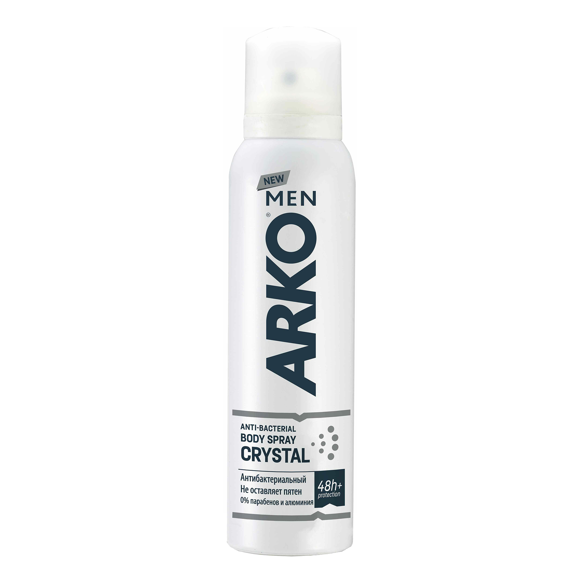 Дезодорант-спрей для тела Arko Men Crystal мужской 150 мл