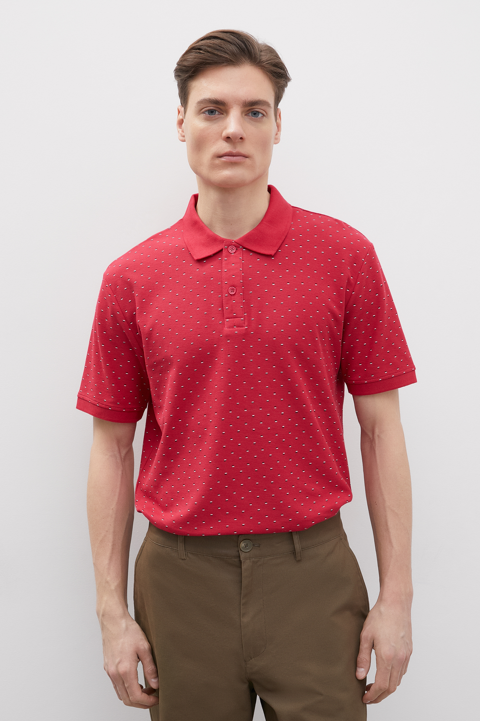 

Футболка мужская Finn Flare FBC21039 красная M, FBC21039