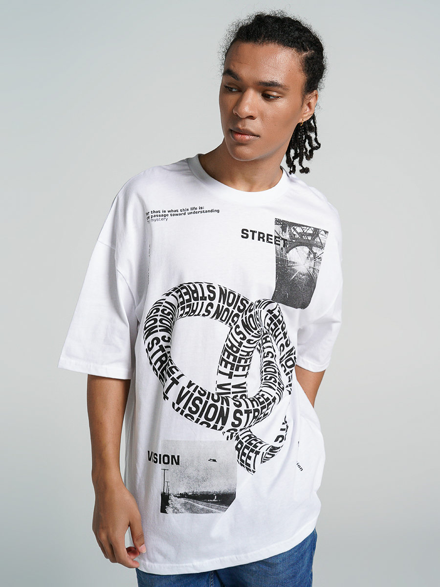 

Футболка мужская 79829 ТВОЕ белая 2XL, 79829