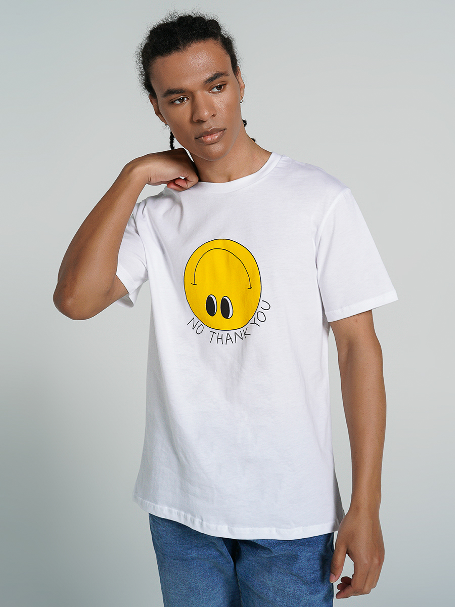 

Футболка мужская 80091 ТВОЕ белая 2XL, 80091