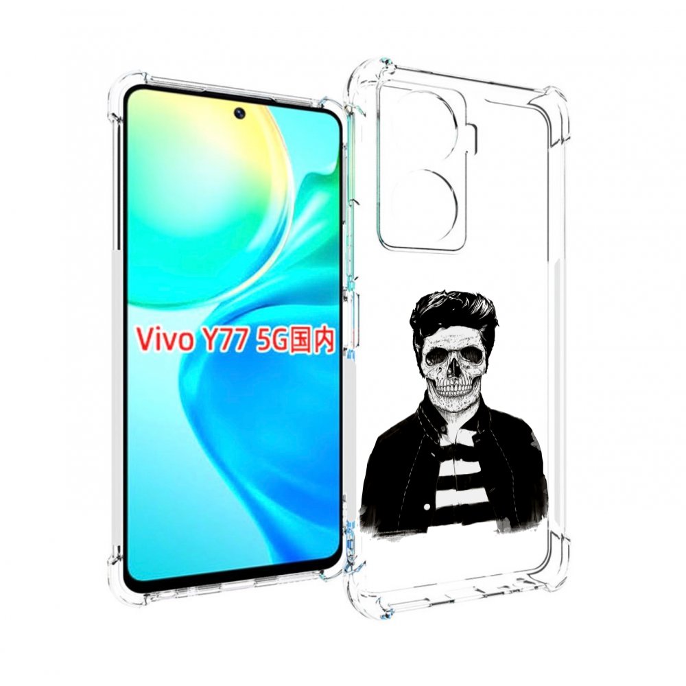 

Чехол MyPads скелет для Vivo Y77 5G, Прозрачный, Tocco