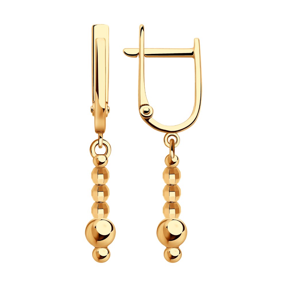 

Серьги из красного золота SOKOLOV 028850, 028850