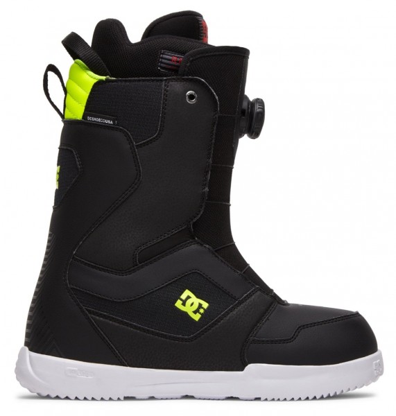фото Мужские сноубордические ботинки scout boa®, черный, 10.5d dc