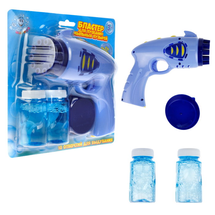 

Игрушка для пускания мыльных пузырей 1toy Мы-шарики! Бластер Т23122-С, Т23122-С