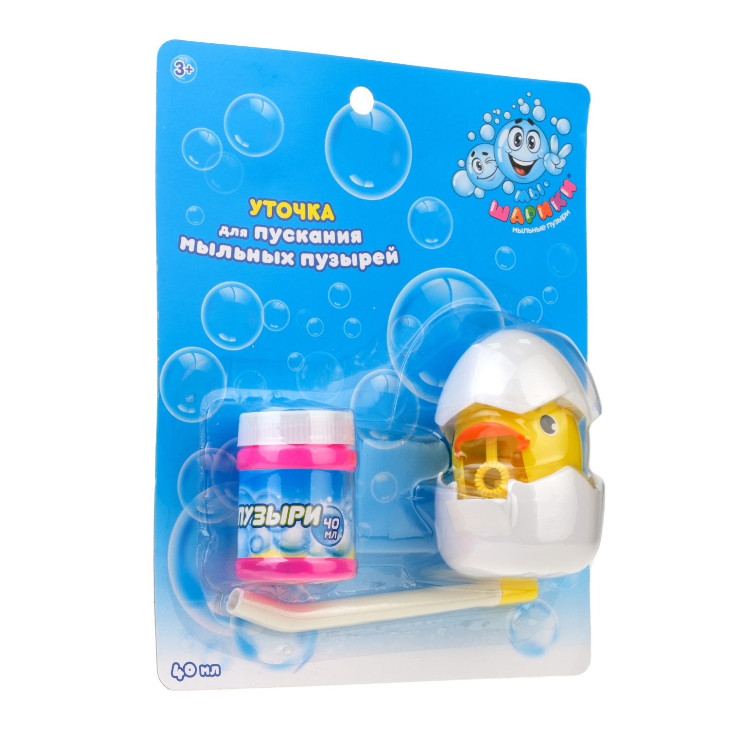 

Игрушка для пускания мыльных пузырей 1toy Мы-шарики! Утёнок, Т23134