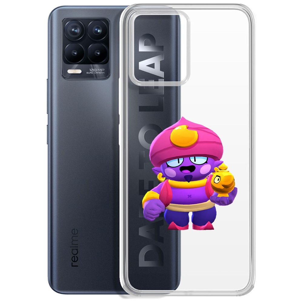 

Чехол-накладка Brawl Stars-Джин для Realme 8/8 Pro 4G