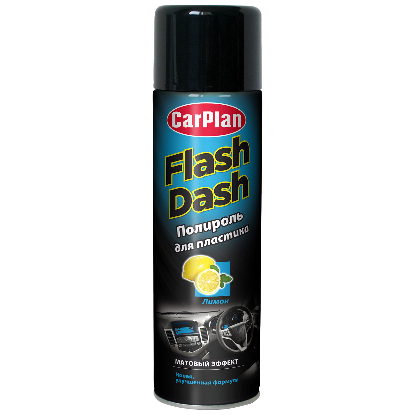 фото Полироль для пластика carplan sdc500/rfc500 flash dash citrus fragrance цитрус матовый 500 tetrosyl ltd