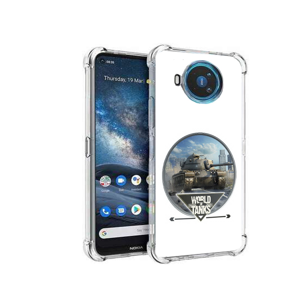 

Чехол MyPads Tocco для Nokia X100 Мир танков (PT227057.109.119), Прозрачный, Tocco