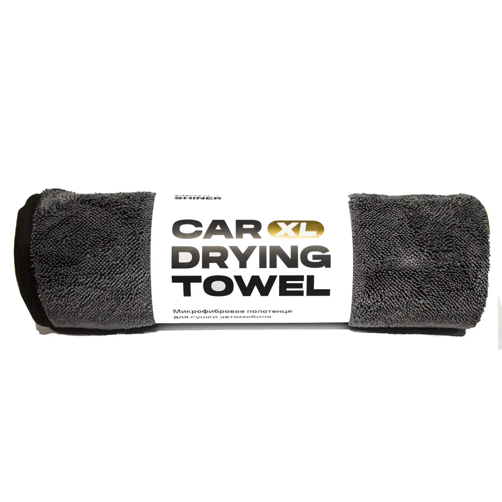 

Микрофибра для сушки автомобиля Car Drying Towel XI, 60 х 80 см, 600 гр/м2 MegaShiner, Серый, MDT2