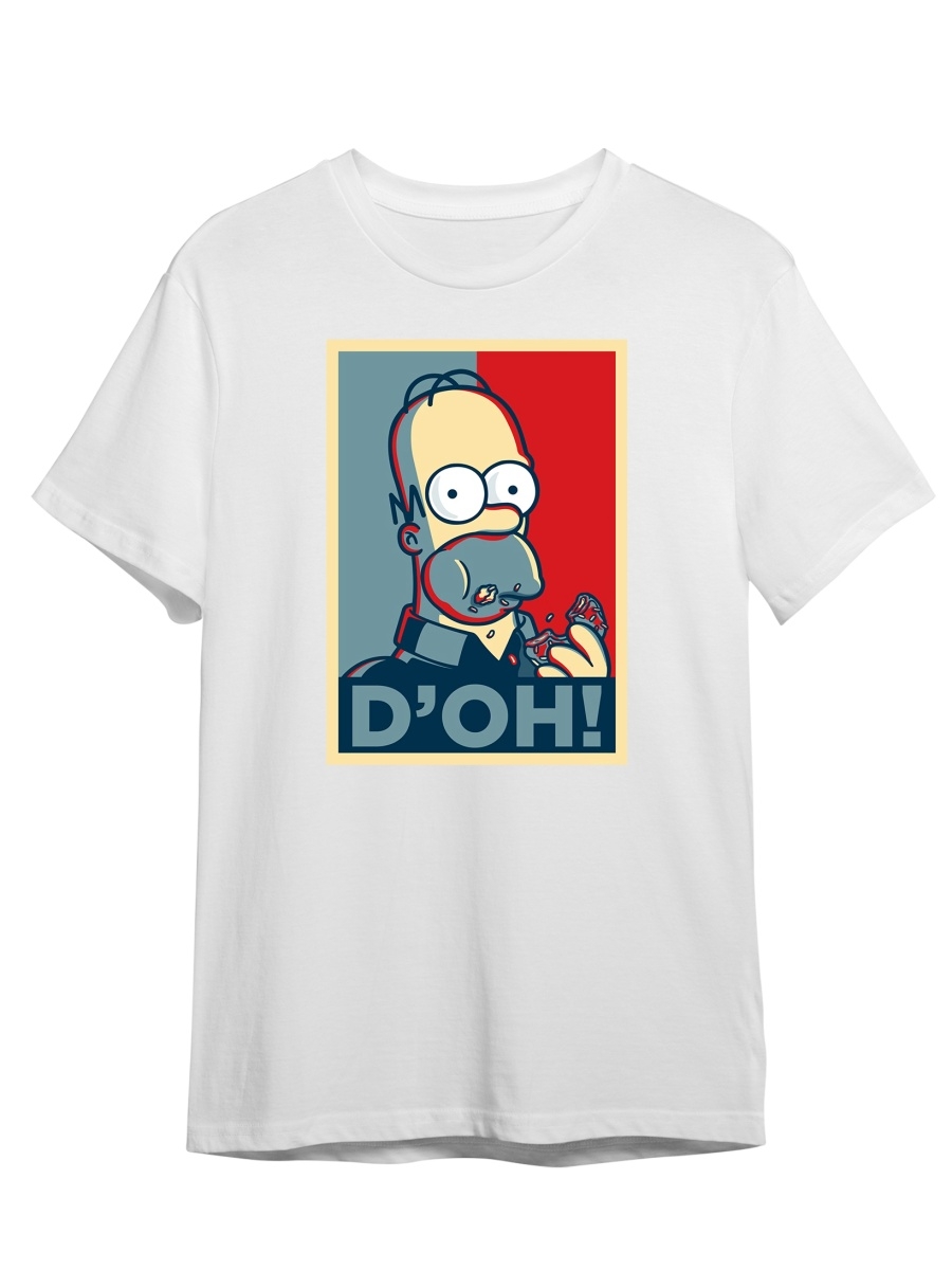 фото Футболка унисекс сувенирshop the simpsons/симпсоны 14 белая 3xl