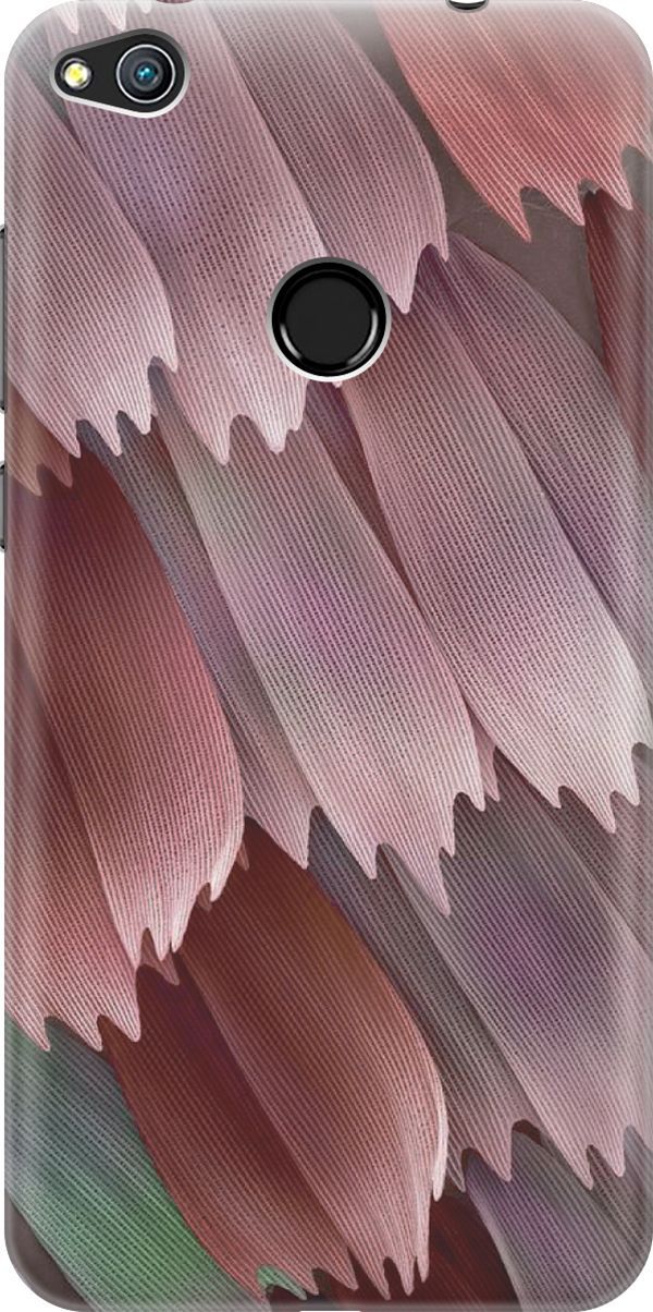 

Чехол на Honor 8 Lite/Huawei P8 Lite (2017) "Розовые лепестки", Красный;розовый, 6016