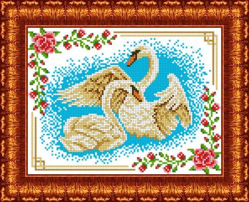 

Каролинка Лебеди, 19х25 см