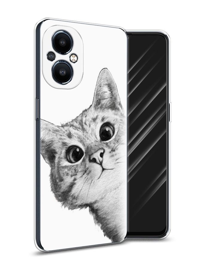 

Чехол Awog на OnePlus Nord N20 5G / ВанПлас Норд N20 5G "Кот рисунок черно-белый", Разноцветный, 152550-1