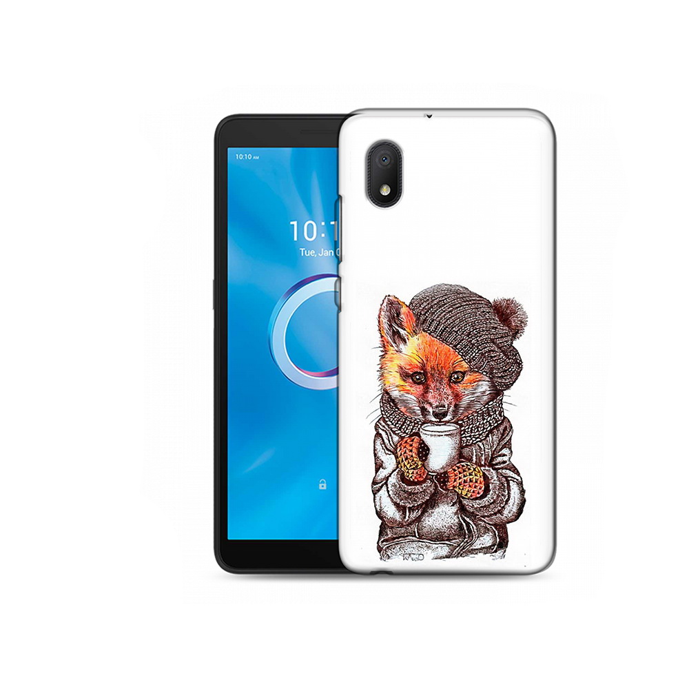 

Чехол MyPads Tocco для Alcatel 1B 5002H лиса в шапке (PT227135.663.437), Tocco
