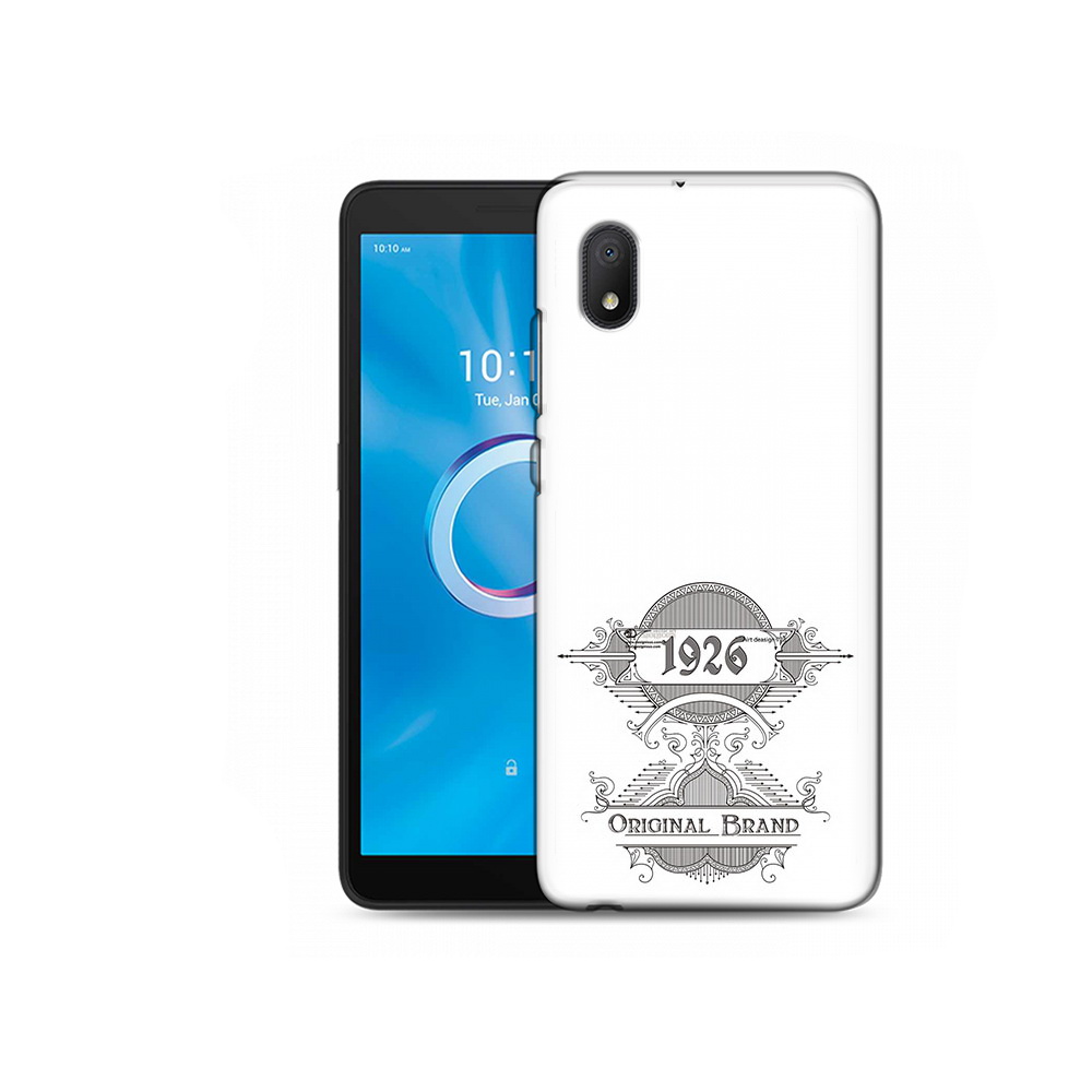 

Чехол MyPads Tocco для Alcatel 1B 5002H логотип черно белый (PT227135.663.446), Tocco