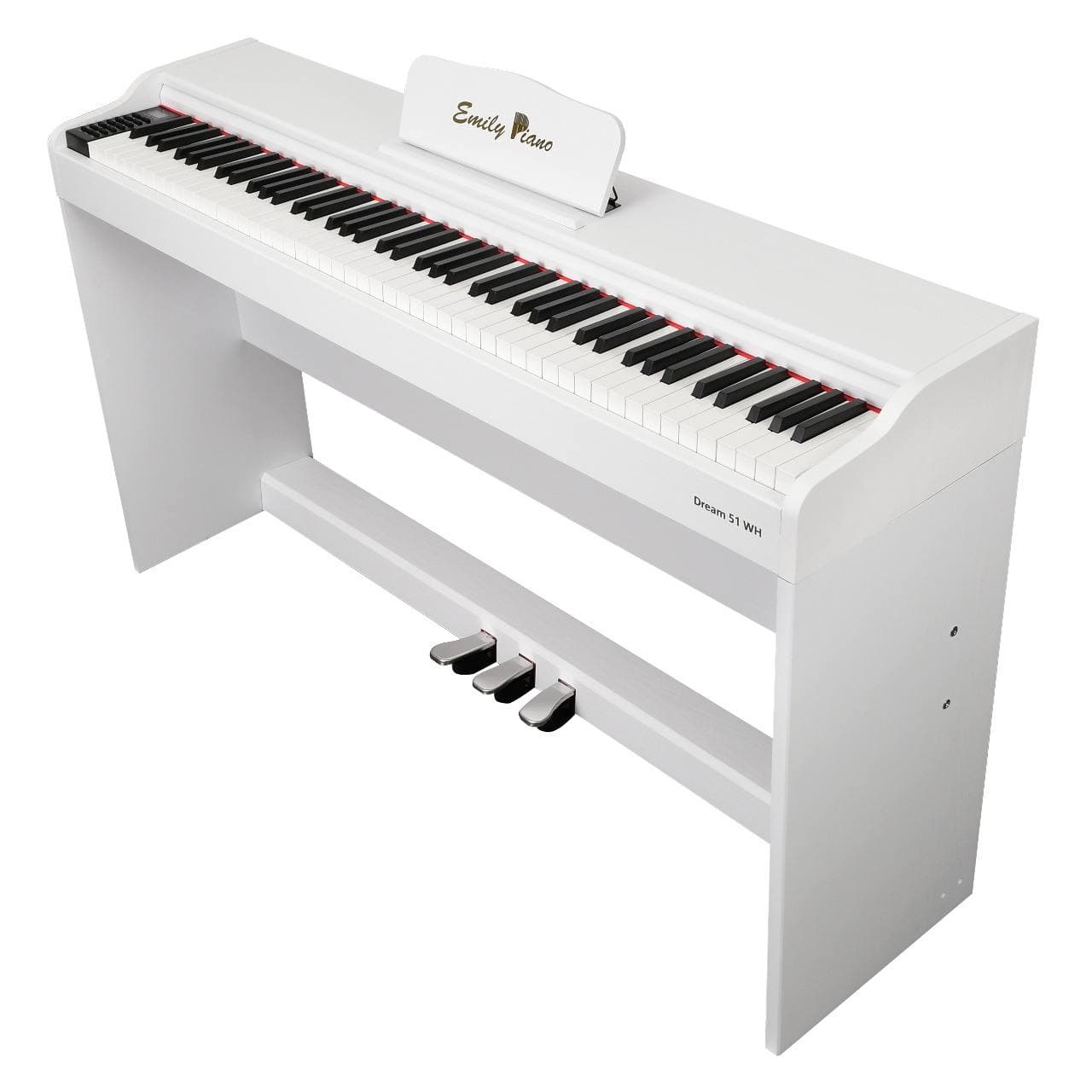 Цифровое фортепиано со стойкой в комплекте EMILY PIANO D-51 WH