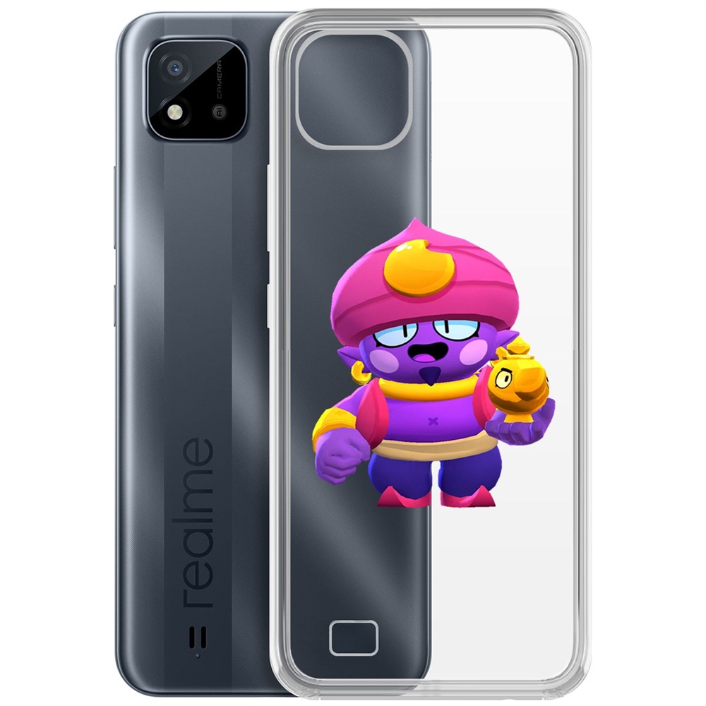 

Чехол-накладка Brawl Stars-Джин для Realme C11 (2021)
