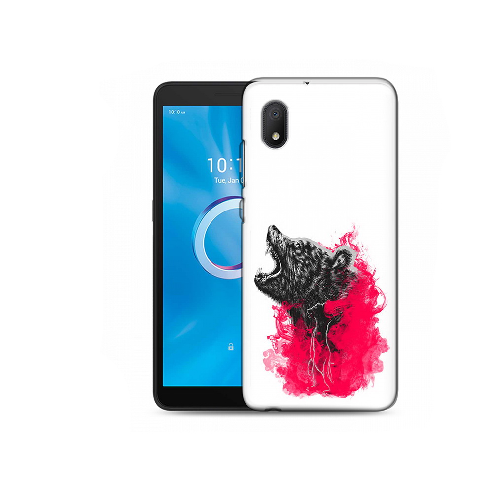 

Чехол MyPads Tocco для Alcatel 1B 5002H медведь в дымке (PT227135.663.463), Tocco