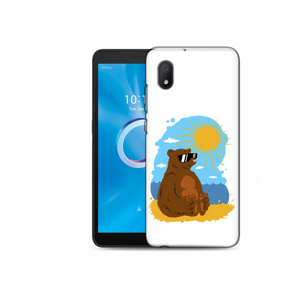 

Чехол MyPads Tocco для Alcatel 1B 5002H медведь на чиле (PT227135.663.468), Tocco