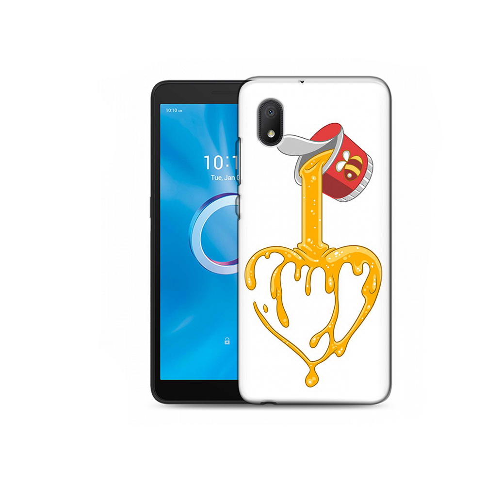 

Чехол MyPads Tocco для Alcatel 1B 5002H медовое сердце (PT227135.663.471), Tocco