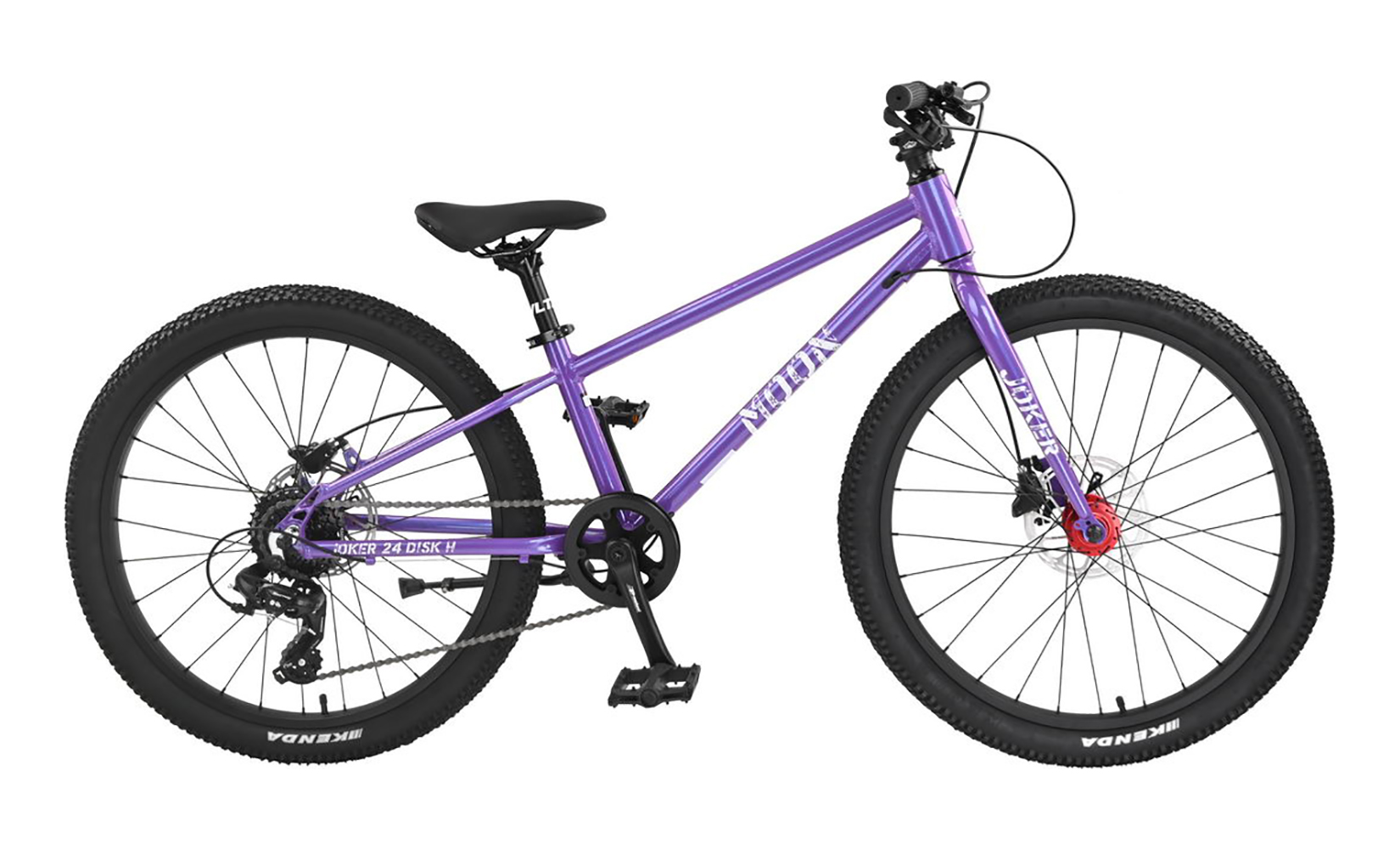 Велосипед Moon Jooker 24 disk H 8 spd 2023, Blue purple, 24