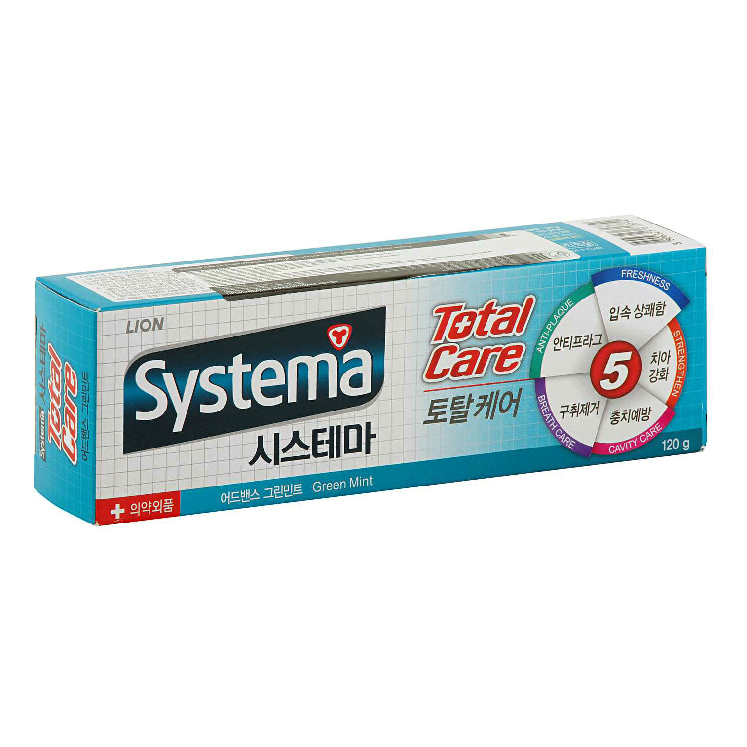 фото Зубная паста systema total care комплексный уход со вкусом мяты 120 г