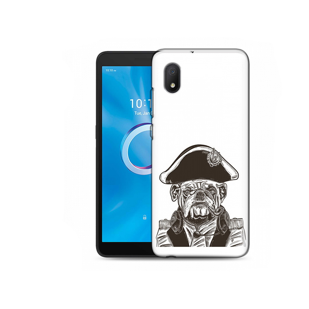 

Чехол MyPads Tocco для Alcatel 1B 5002H мопс генерал (PT227135.663.483), Tocco