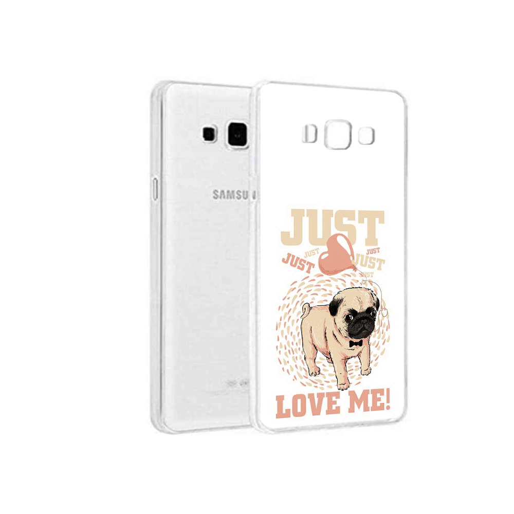 

Чехол MyPads Tocco для Samsung Galaxy A3 (2015) Люби меня, Прозрачный, Tocco