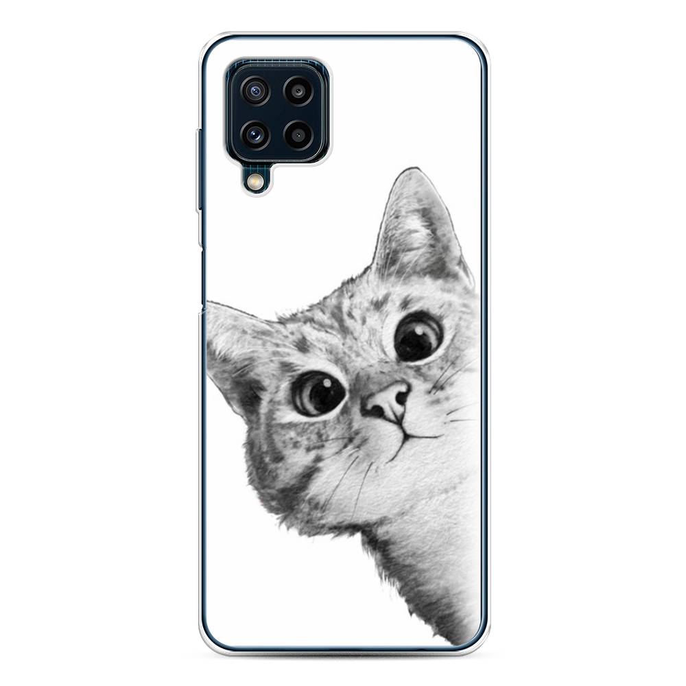 

Чехол Awog на Samsung Galaxy M32 / Самсунг M32 "Кот рисунок черно-белый", Разноцветный, 2103550-1