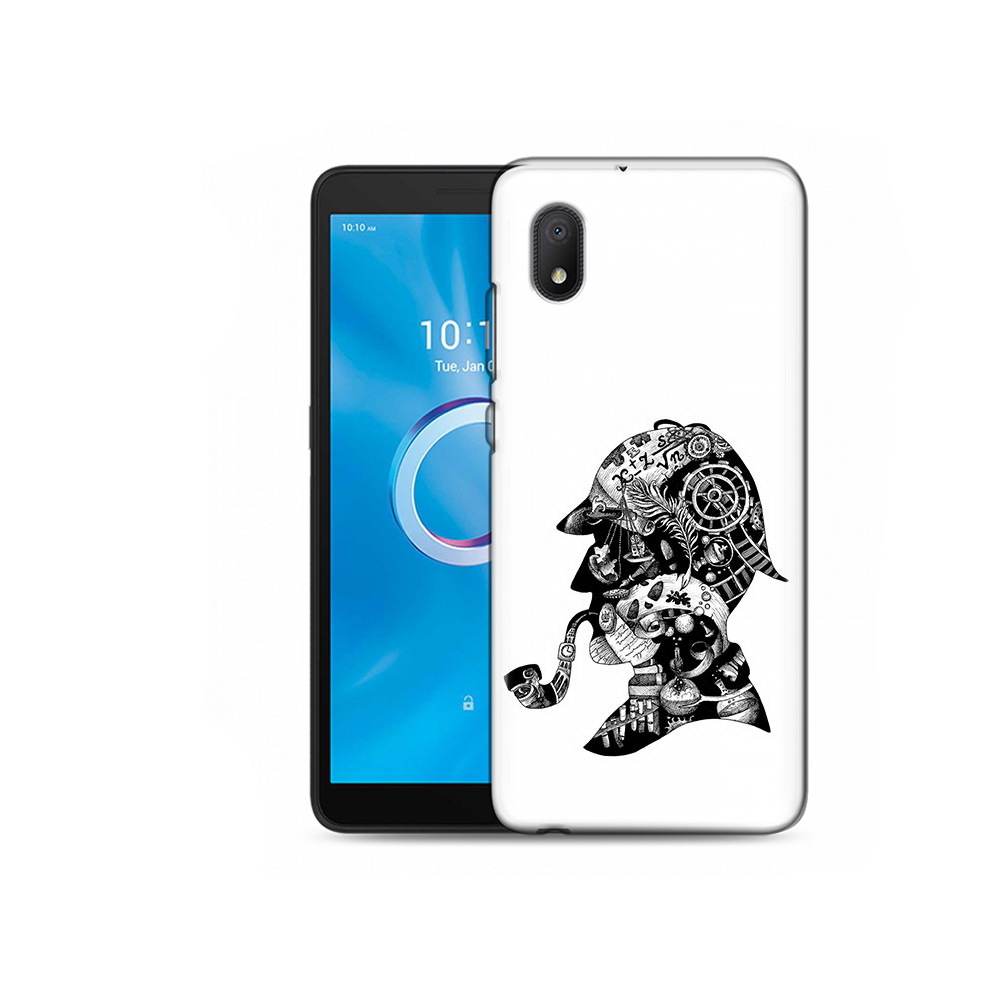 

Чехол MyPads Tocco для Alcatel 1B 5002H мужчина с трубкой абстракция (PT227135.663.488), Tocco