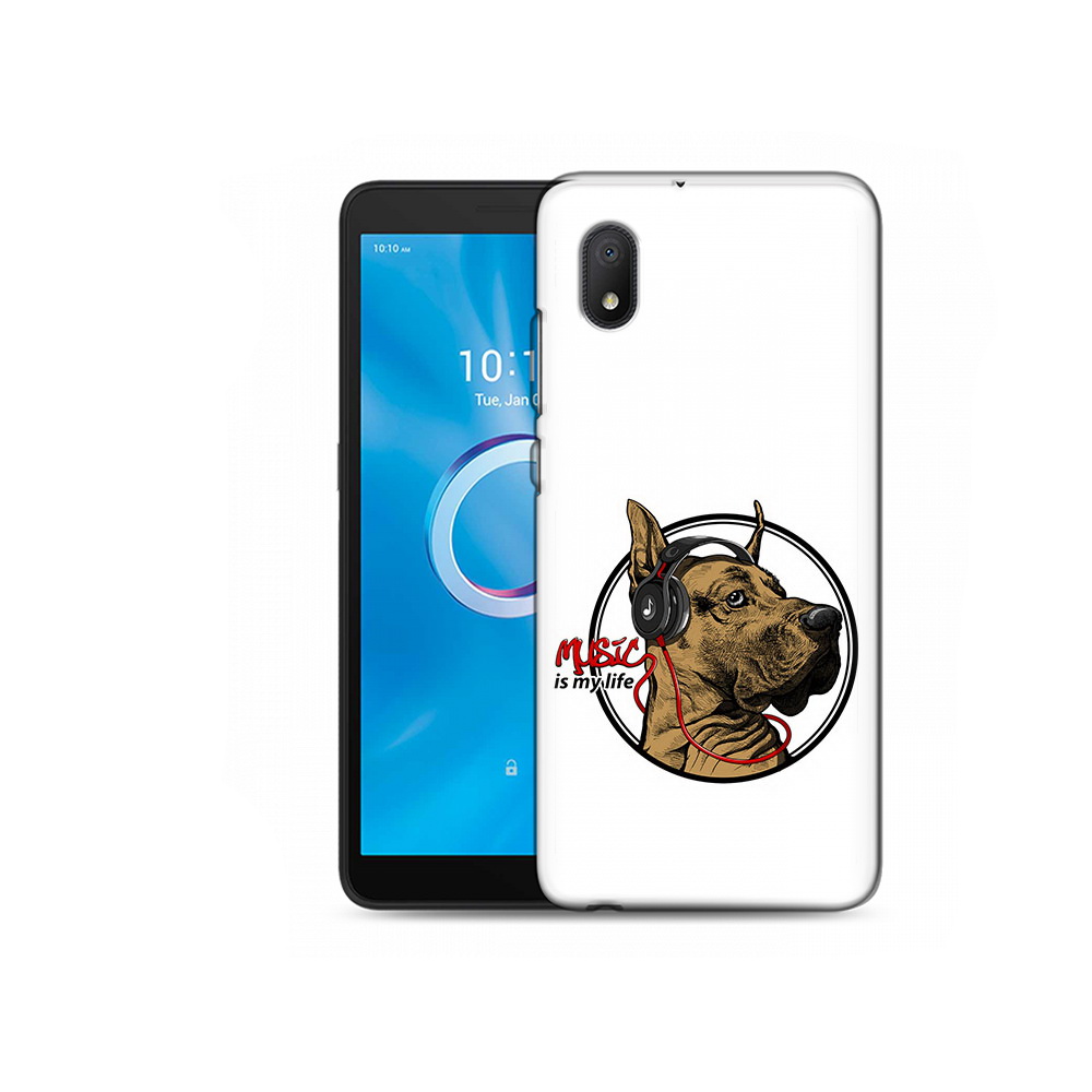 

Чехол MyPads Tocco для Alcatel 1B 5002H музыкальная собака (PT227135.663.490), Tocco