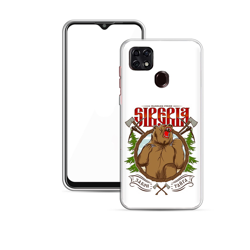 

Чехол MyPads Tocco для ZTE Blade 20 Smart Тайга (PT226940.456.168), Прозрачный, Tocco