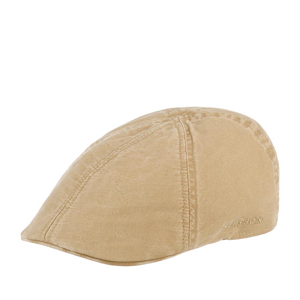 

Кепка уточка унисекс Stetson 02-321-02-63 бежевая, р.63, Бежевый, 02-321-02-63