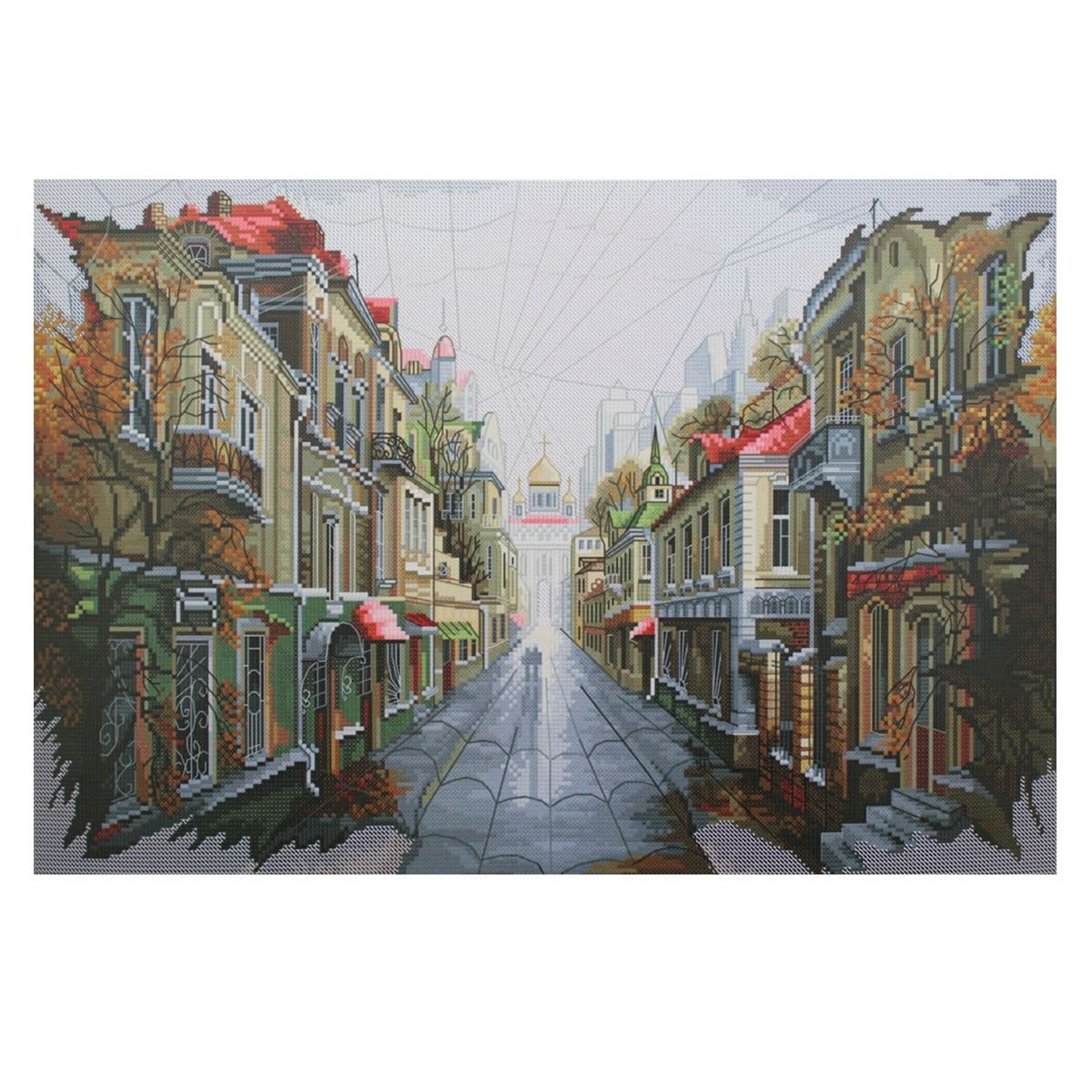 

Набор для вышивания NOVA SLOBODA "Город для двоих" 40x26 см