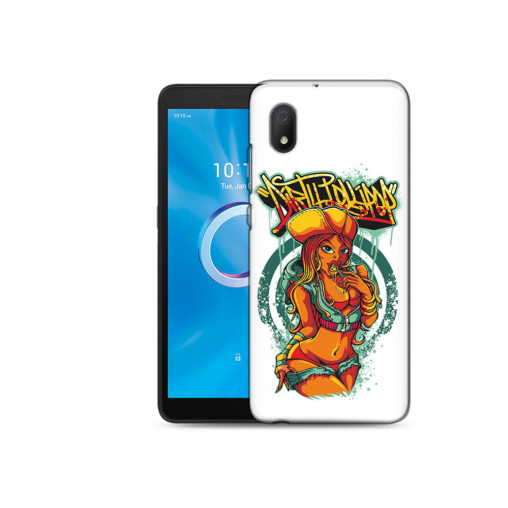 

Чехол MyPads Tocco для Alcatel 1B 5002H нарисованная девушка комикс (PT227135.663.500), Tocco