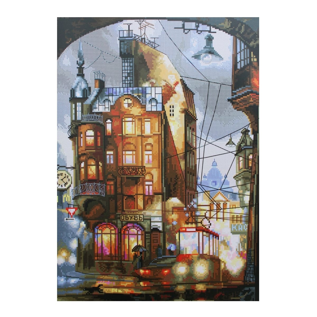 

Набор для вышивания Нова Слобода 'Ночной город' РЕ3331, 25x35 см