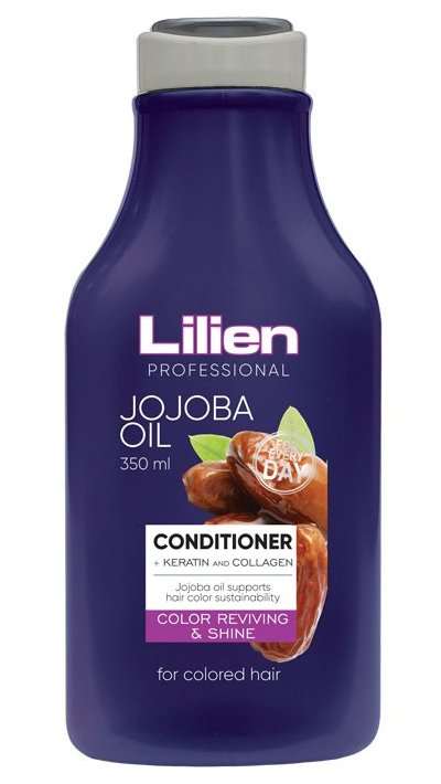 фото Кондиционер lilien jojoba oil увлажняющий для окрашенных волос 350 мл