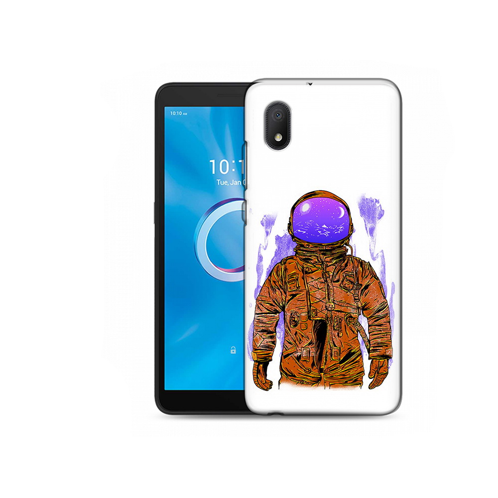 

Чехол MyPads Tocco для Alcatel 1B 5002H нарисованный мужчина в скафандре, Tocco