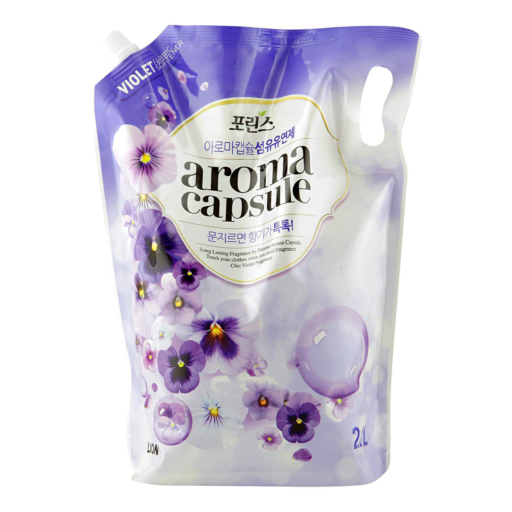 

Кондиционер Lion Aroma capsule с ароматом Фиалки 2,1 л