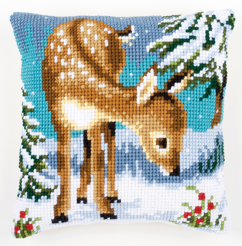 

Набор для вышивания подушки "Олененок", арт.PN 0149147