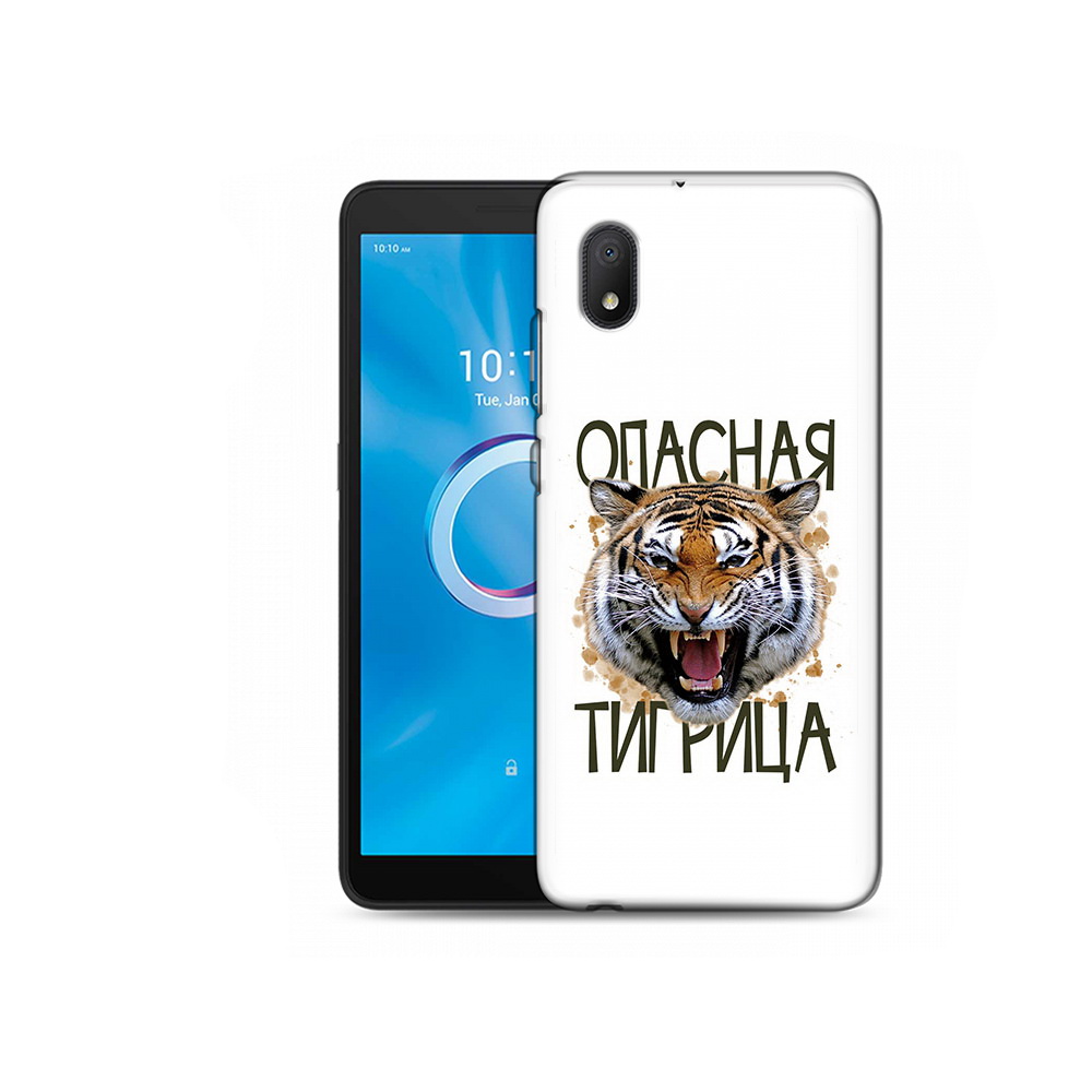 

Чехол MyPads Tocco для Alcatel 1B 5002H опасная тигрица (PT227135.663.527), Tocco