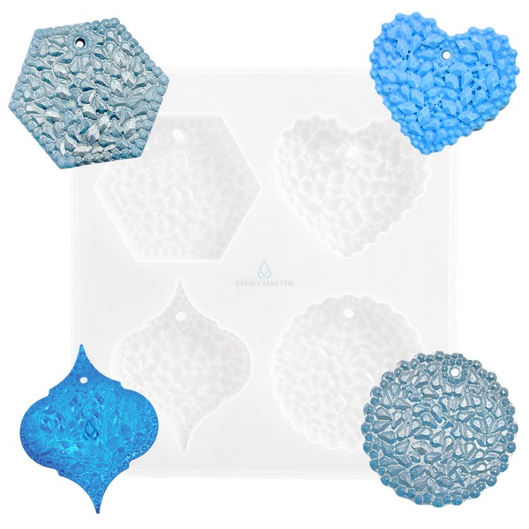 

Силиконовый молд Epoxy Master Ароматическое саше, 17x16 см, 1 шт., Белый