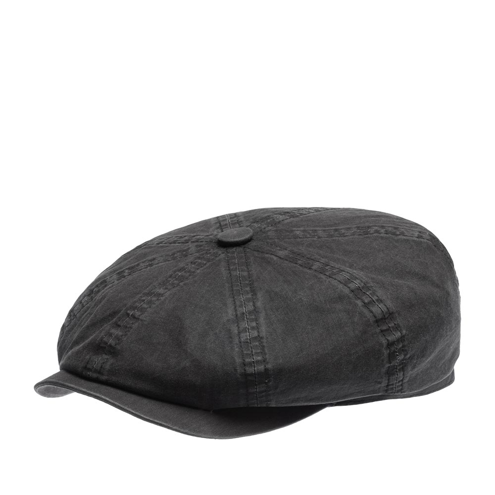 

Кепка восьмиклинка унисекс Stetson 02-331-05- черная, р, Черный, 02-331-05-63