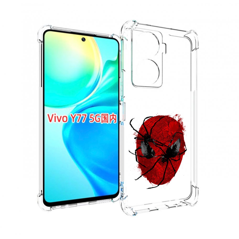 

Чехол MyPads человек паук для Vivo Y77 5G, Прозрачный, Tocco
