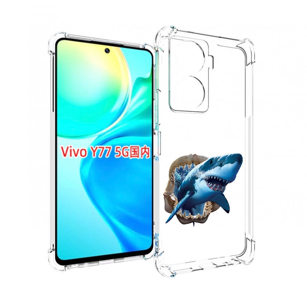 

Чехол MyPads челюсти для Vivo Y77 5G, Прозрачный, Tocco
