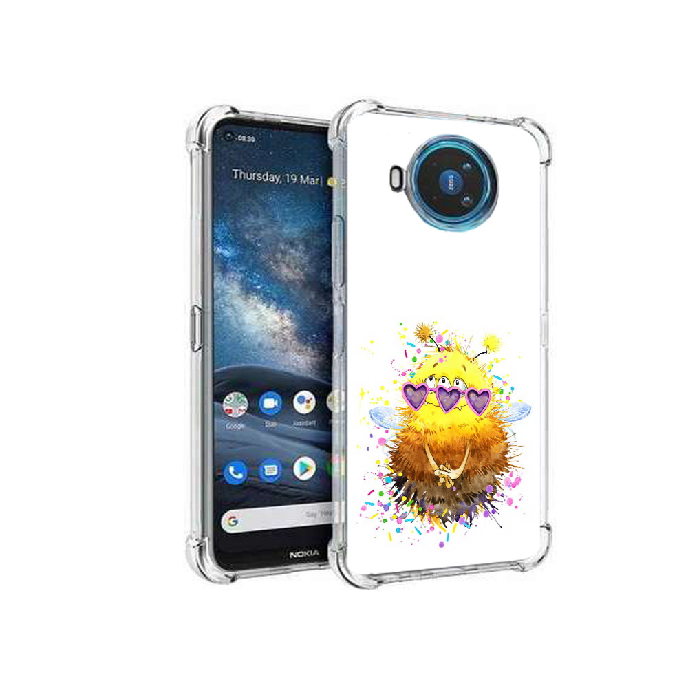 

Чехол MyPads Tocco для Nokia X100 Пушитый шмель (PT227057.109.143), Прозрачный, Tocco