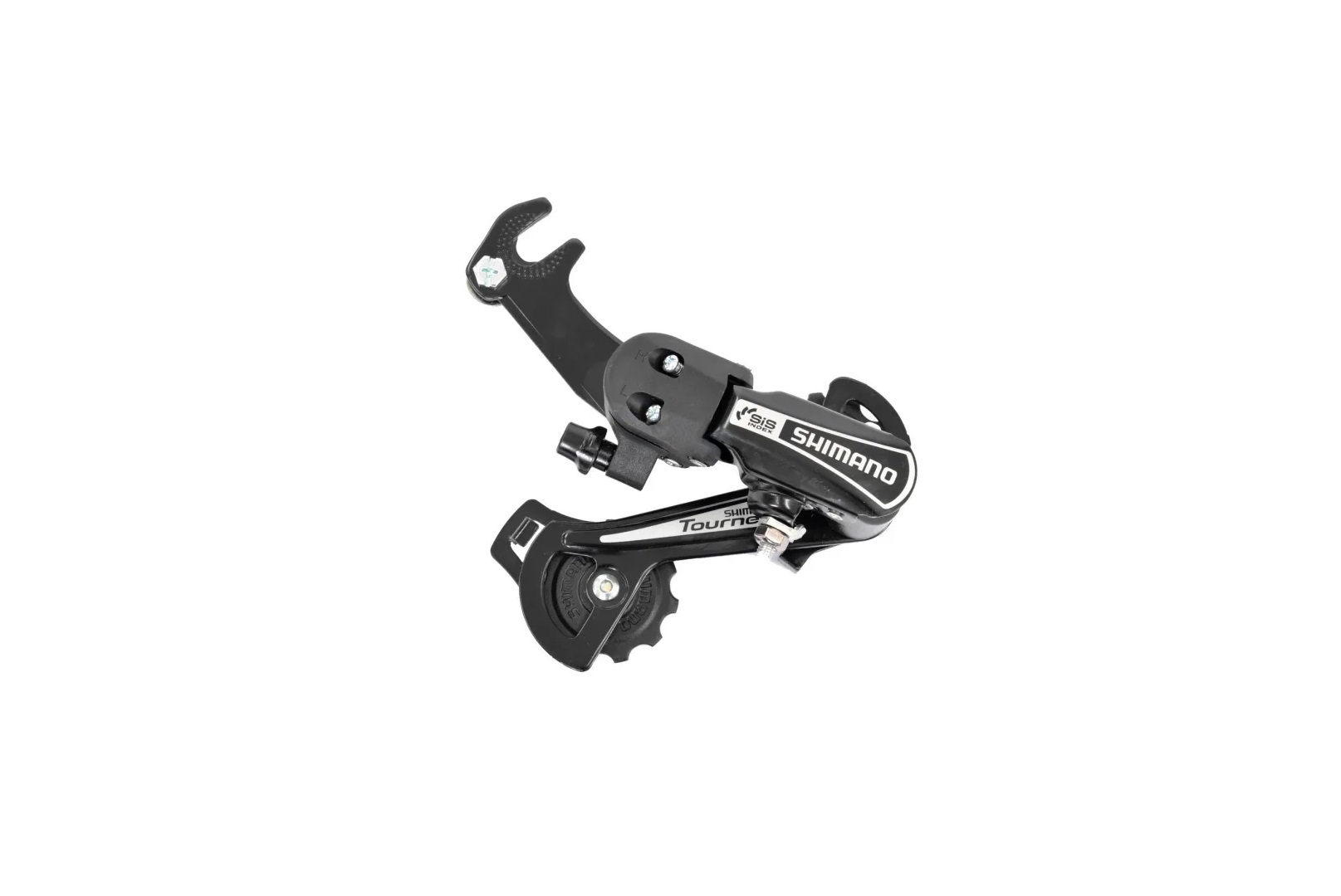 

Переключатель задний Shimano Tourney, TY21-B, GS, 6 скоростей, крепление на ось, черны, Черный, Tourney TY21-B GS