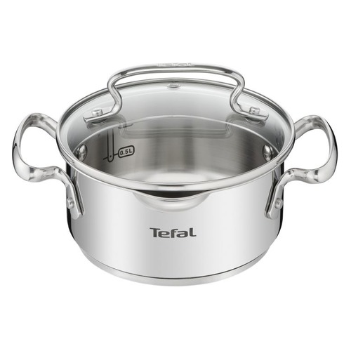 фото Кастрюля tefal duetto+ g7194234, 1.5л, с крышкой, серебристый 2100114636