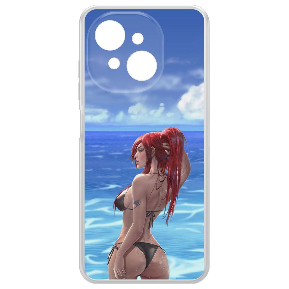 

Чехол-накладка Krutoff Clear Case Купальник женский для Tecno Spark Go 1, Прозрачный
